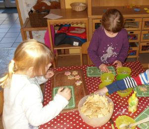 Juhuu!! In der Weihnachtszeit wird viel gebacken.